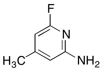 6-Fluoro-4-methyl-2-pyridinamine - Chemical structure and product image