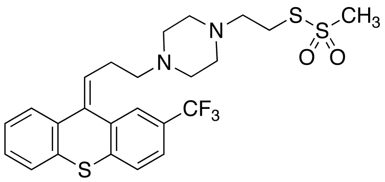 cis-(Z)-Flupentixol Methanethiosulfonate - Chemical structure and product image