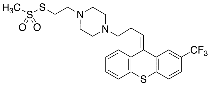 trans-(E)-Flupentixol Methanethiosulfonate - Chemical structure and product image