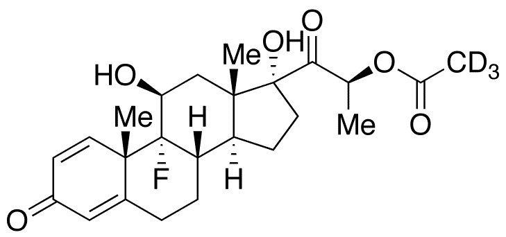 Fluperolone Acetate-d3 - Chemical structure and product image