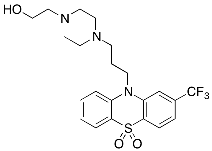 Fluphenazine Sulphone - Chemical structure and product image