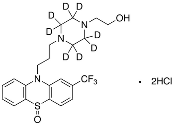 Fluphenazine-d8 Sulfoxide Dihydrochloride - Chemical structure and product image