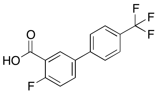 4-Fluoro-4-(trifluoromethyl)-[1,1-Biphenyl]-3-carboxylic Acid - Chemical structure and product image