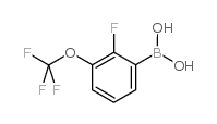 2-Fluoro-3-(trifluoromethoxy)phenylboronic acid - Chemical structure and product image