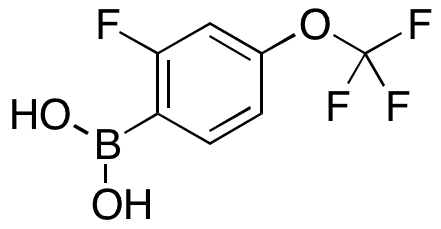 2-Fluoro-4-trifluoromethoxyphenylboronic Acid - Chemical structure and product image