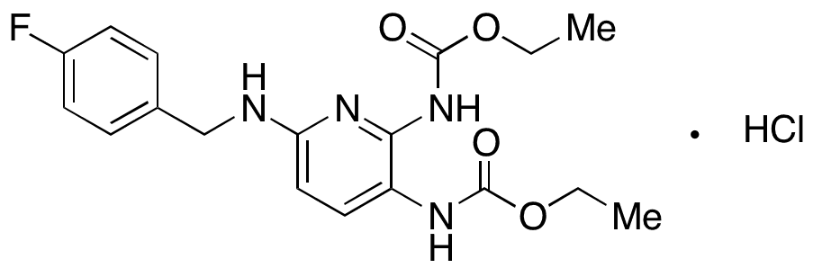 Flupirtine 2-Ethyl Carbamate Hydrochloride - Chemical structure and product image