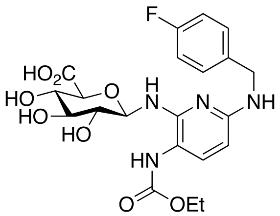 Flupirtine-N2-beta-D-Glucuronide - Chemical structure and product image