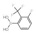 3-Fluoro-2-(trifluoromethyl)phenylboronic acid - Chemical structure and product image