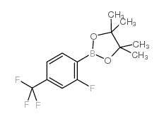 2-Fluoro-4-trifluoromethylphenylboronic Acid Pinacol Ester - Chemical structure and product image