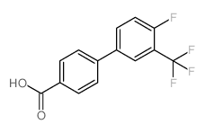 4-(4-Fluoro-3-trifluoromethylphenyl)benzoic acid - Chemical structure and product image