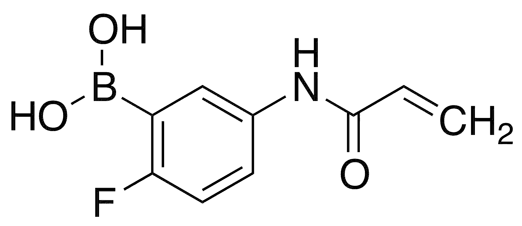 [2-Fluoro-5-(prop-2-enamido)phenyl]boronic acid - Chemical structure and product image