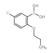 5-Fluoro-2-propoxyphenylboronic acid - Chemical structure and product image