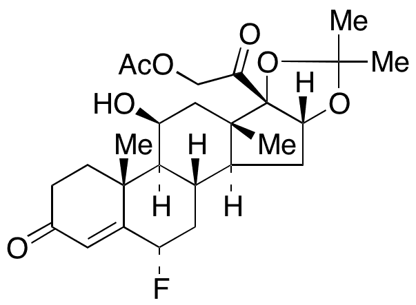 Flurandrenolone Acetate - Chemical structure and product image