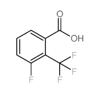 3-Fluoro-2-(trifluoromethyl)benzoic acid - Chemical structure and product image
