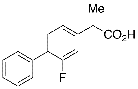 Flurbiprofen - Chemical structure and product image