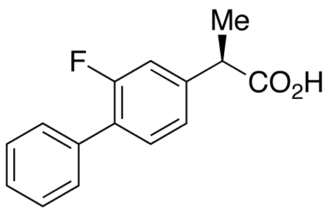 (R)-Flurbiprofen - Chemical structure and product image