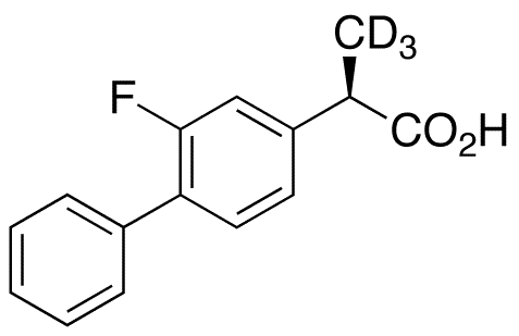 (R)-2-Flurbiprofen-d3 - Chemical structure and product image