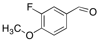 3-Fluoro-4-methoxybenzaldehyde - Chemical structure and product image