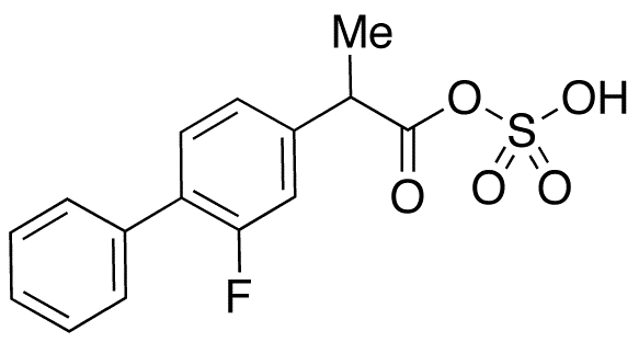 Flurbiprofen Sulfate - Chemical structure and product image