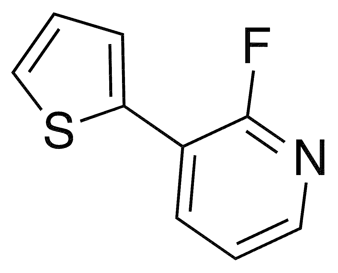 2-Fluoro-3-(thienyl)pyridine - Chemical structure and product image