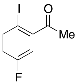 1-(5-Fluoro-2-iodophenyl)ethanone - Chemical structure and product image