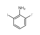 2-Fluoro-6-iodoaniline - Chemical structure and product image