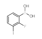 2-Fluoro-3-iodophenylboronic Acid - Chemical structure and product image