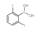 2-Fluoro-6-iodophenylboronic acid - Chemical structure and product image