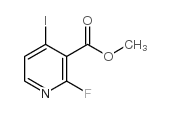 2-Fluoro-4-iodonicotinic acid methyl ester - Chemical structure and product image