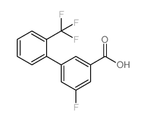 5-Fluoro-3-(2-trifluoromethylphenyl)benzoic acid - Chemical structure and product image