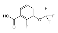 2-Fluoro-3-(trifluoromethoxy)benzoic acid - Chemical structure and product image