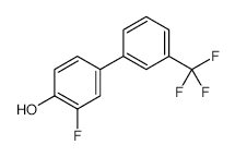 	2-Fluoro-4-(3-trifluoromethylphenyl)phenol - Chemical structure and product image