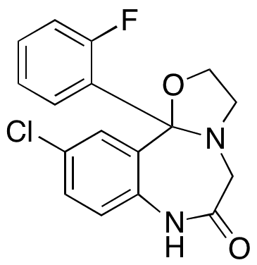 	Flutazolam N-Despropanol - Chemical structure and product image
