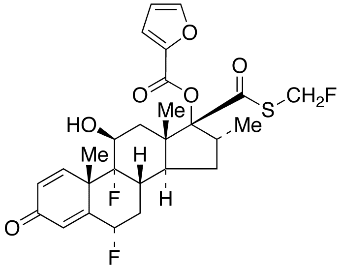	Fluticasone Furoate - Chemical structure and product image