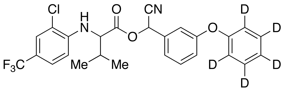 	Fluvalinate-d5 - Chemical structure and product image