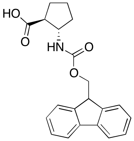 	(1S,2S)-Fmoc-acpc - Chemical structure and product image