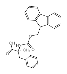 Fmoc-alpha-methyl-d-phenylalanine - Chemical structure and product image