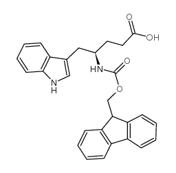 (R)-Fmoc-4-amino-5-(1h-indol-3-yl)-pentanoic acid - Chemical structure and product image