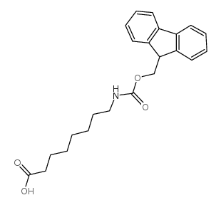 N-Fmoc-8-aminooctanoic acid - Chemical structure and product image