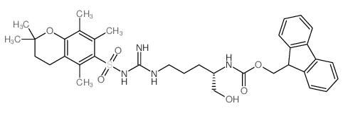 Fmoc-l-argininol(pmc) - Chemical structure and product image