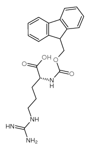 Fmoc-D-Arg-OH - Chemical structure and product image