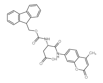 Fmoc-asp-amc - Chemical structure and product image