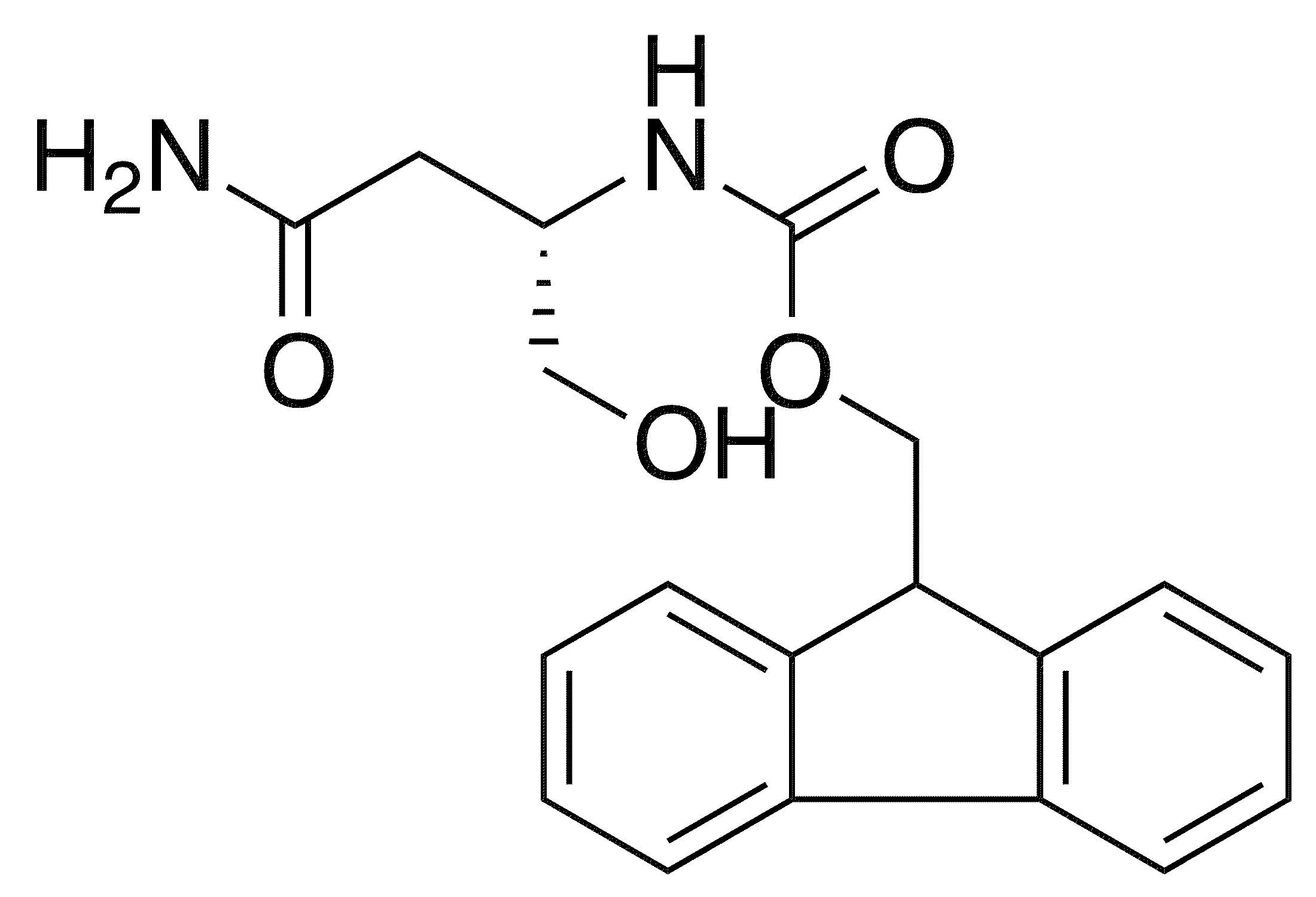 Fmoc-l-asparaginol - Chemical structure and product image