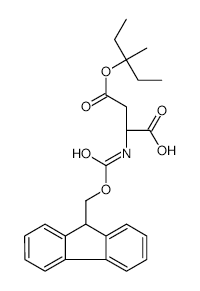 Fmoc-asp(ompe)-oh - Chemical structure and product image