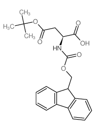Fmoc-Asp-OtBu - Chemical structure and product image