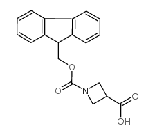 Fmoc-azetidine-3-carboxylic acid - Chemical structure and product image