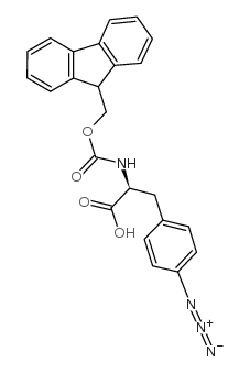 Fmoc-l-4-azidophe - Chemical structure and product image