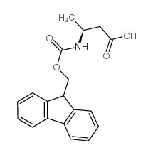 Fmoc-l-beta-homoalanine - Chemical structure and product image