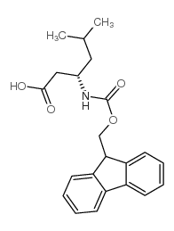Fmoc-l-beta-homoleucine - Chemical structure and product image