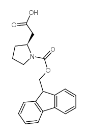 Fmoc-L-beta-homoproline - Chemical structure and product image